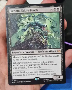 MTG Venom, Eddie Brock (12/26) Marvel's Spider-Man Eternal NM - Image 1