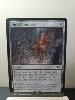 Shelob's Ambush [LP] - Lord of the Rings: Tales of Middle-Earth - MTG LTR - Image 1