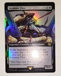 Magic The Gathering Final Fantasy Seymour Flux Extended Art Foil 0452 - Image 2