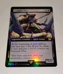 Magic The Gathering Final Fantasy Seymour Flux Extended Art Foil 0452 - Image 3