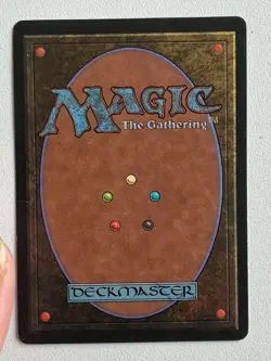 Magic the Gathering MTG Beta Fear NM- (Beta Bob) - Image 2