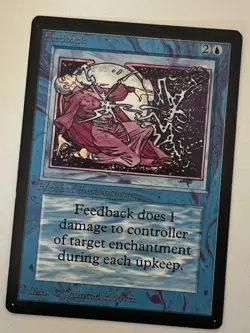 Magic the Gathering MTG Beta Feedback LP (Beta Bob) - Image 1