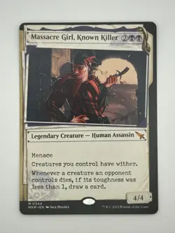 Massacre Girl, Known Killer (Showcase) | Non-Foil | Karlov Manor | Near Mint - Image 1