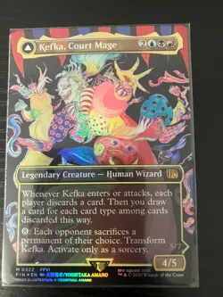 Kefka, Court Mage (0322) (Borderless) Final Fantasy Foil - Image 1