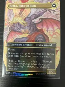 Kefka, Court Mage (0322) (Borderless) Final Fantasy Foil - Image 2