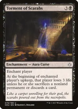 Torment of Scarabs Regular - Hour Of Devastation MTG-NM - Image 1