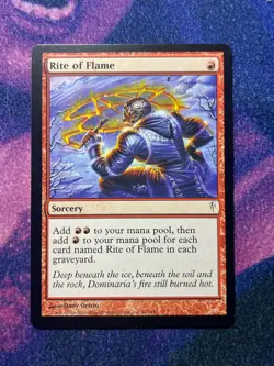 Rite of Flame Regular - Coldsnap MTG-LP - Image 1
