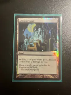 Ancient Tomb From the Vault: Realms Foil Magic the Gathering TCG - Image 1