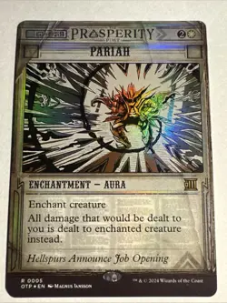 Pariah Outlaws of Thunder Junction: Breaking News Foil - Image 1