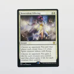 Benevolent Offering 78 - MTG - Innistrad Crimson Vow Commander - NM - Image 1
