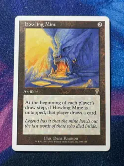 Howling Mine PL/MP, English MTG 7th Edition - Image 1