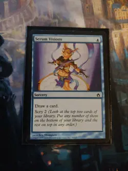 MTG Fifth Dawn 1X Serum Visions VG - Image 1