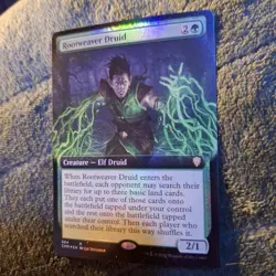 Magic the Gathering (mtg): CMR: Rootweaver Druid (x 1) - Rare - Image 1