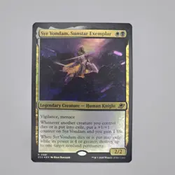 Syr Vondam, Sunstar Exemplar Foil - EOE #231 Rare - NM Edge of Eternities - Image 2