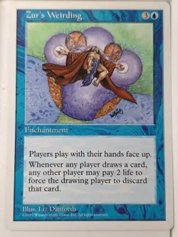 Zur's Weirding - 5th Edition Core Set - Magic the Gathering MTG Nice! - Image 1