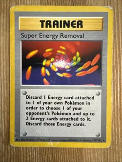 Super Energy Removal - 79/102 - Pokemon Base Set Shadowless Rare DMG - Image 1