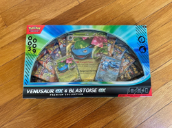 Pokemon TCG SV: Venusaur And Blastoise Ex Premium Collection Box IN HAND - Image 1