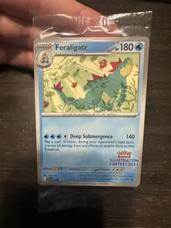 Pokemon 2024 Illustration Contest Near Mint Sealed 1 package - Image 1