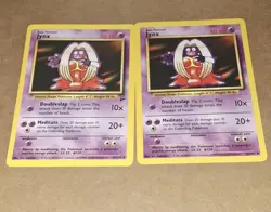 Banned Artwork Pokemon TCG Jynx Base Set 31/102 + Changed Version (See Photo) - Image 1