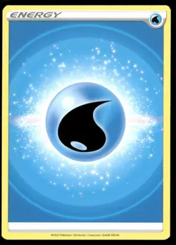 2023 Sword & Shield - Crown Zenith Water Energy Rare Ultra #154 - Image 1