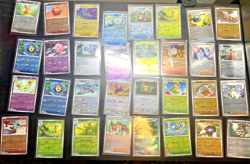 45 Pokemon Black Bolt White Flare Lot-8 Masterball-32 Pokeball-5 IRs and Rares - Image 2