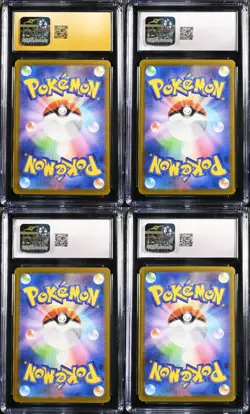 CGC 10 *4 Pansear And so on Pokemon 2025 Japanese Black Bolt 089 090 099 106AR - Image 2