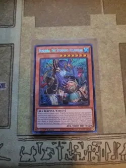 YUGIOH POSEIDRA THE STORMING ATLANTEAN SUDA-EN016 SECRET 1ST ED NM - Image 1