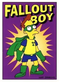Fallout Boy R1 | The Simpsons 1993 Skybox Series 1 | Trading Card - Image 1