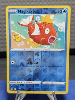 Pokemon TCG Magikarp Rebel Clash 039/192 Reverse Holo Common Card - Image 1