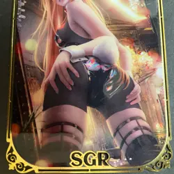 Goddess Story Gold METAL Card - Serial Number #002/200! Anime Bikini Power - Image 3