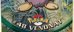 VENONAT #48, Series 1 - 2000, Topps TV Animation Edition Chrome Pokemon Card - Image 5