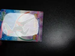 Pokemon Bandai Promo Waterproof Bathroom Menko Card Shining Deoxys #5658 - Image 2