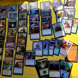 Complete Commander Magic Deck EDH 100 Cards - *WIZARDS Tribal Blue and Green* - Image 2