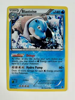 Blastoise 16/101 Rare BW Deck Exclusives Pokemon Card * Near Mint - Image 1