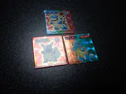 Pokemon GB Pocket Mini Card Prism Holo x3 Blastoise Evolutions #5744 - Image 2