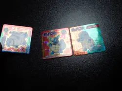 Pokemon GB Pocket Mini Card Prism Holo x3 Blastoise Evolutions #5744 - Image 4