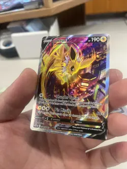 Jolteon V SWSH183 SWSH: Sword & Shield Promo Cards Holo NM - Image 2