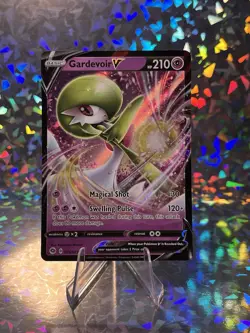 Gardevoir V 016/073 - Champion's Path - Ultra Rare Holo Pokemon Card - Image 1