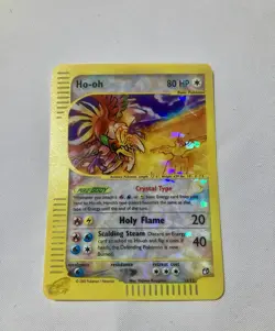 Pokemon Skyridge Box Topper Ho-oH Crystal Jumbo Card MINT 11/12 - Image 1