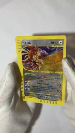 Pokemon Skyridge Box Topper Ho-oH Crystal Jumbo Card MINT 11/12 - Image 2