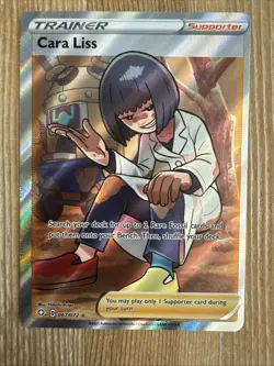 Cara Liss - 067/072 - Pokemon Shining Fates Sword Shield Full Art Rare Card NM - Image 1