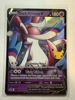 Pokemon Dark Sylveon V SWSH134 SWSH: Sword & Shield Promo Cards Holo Near Mint - Image 1