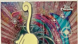 PERSIAN #53, Series 1 - 2000, Topps TV Animation Edition Chrome Pokemon Card - Image 4