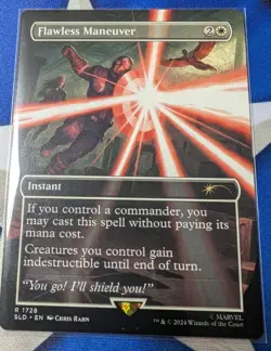 Flawless Maneuver MTG Marvel Secret Lair NM NonFoil Unplayed SLD Captain Americ - Image 1