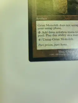 Grim Monolith Urza's Legacy Regular - Image 4