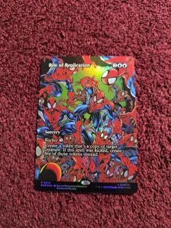 Right Of Replication 0014 Foil Borderless Marvels Spider-Man - Image 1