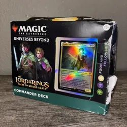 MTG Magic LOTR Tales Of Middle-Earth Food & Fellowship Commander Deck - SEALED! 195166205052 - Image 1