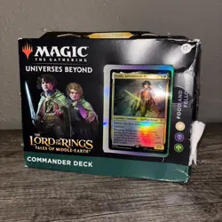 MTG Magic LOTR Tales Of Middle-Earth Food & Fellowship Commander Deck - SEALED! 195166205052 - Image 5