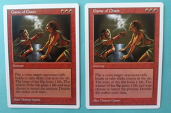 Magic the Gathering MTG Fifth (5th) Edition GAME OF CHAOS X2 LP/EX 1997 R NICE! - Image 3