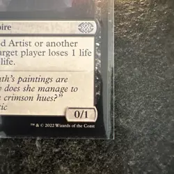 Blood Artist Double Masters 2022 Regular - Image 2